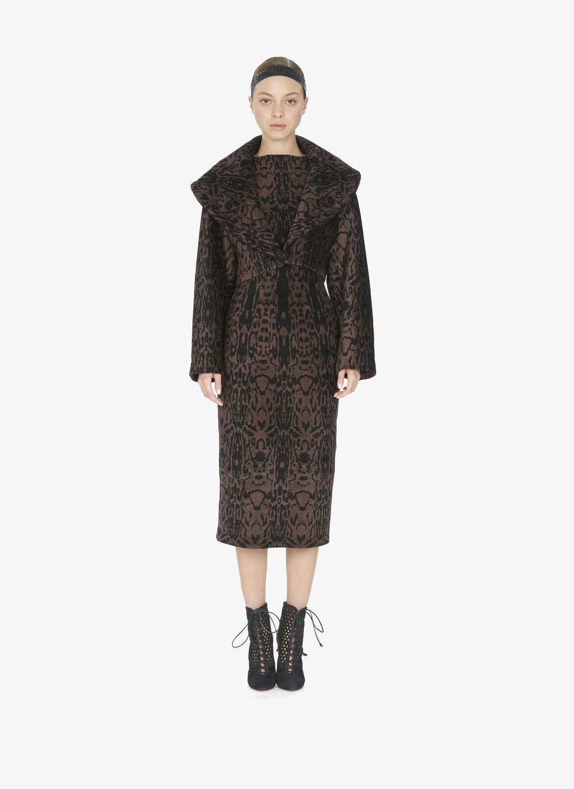 Jackets ALAÏA BLACK/BROWN JACKETS